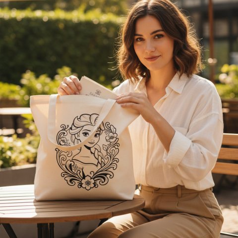 Elsa SVG DXF Dosyası – Frozen Prenses Vektörel Tasarım | Lazer Kesim & CNC